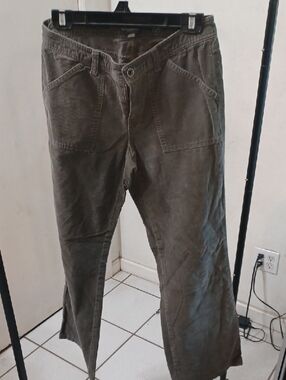 Banana Republic Olive Green Corduroy Boot Cut Pants